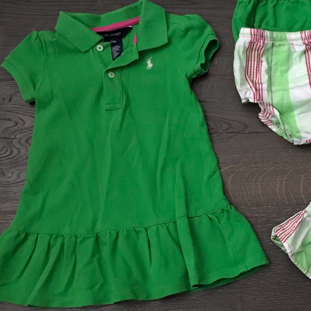 RL Green Dress